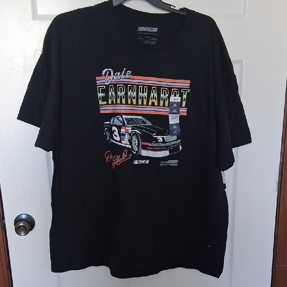 Nascar Black Dale Earnhardt Graphic Tee